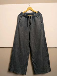 Wide Leg acid washed baggy sweatpants