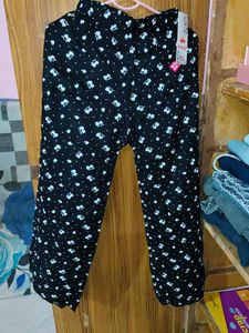 Cute Floral Print Palazzo Pants