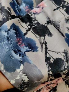 Floral Print Fit &amp; Flare Dress