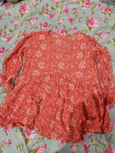 Floral Short Kurti