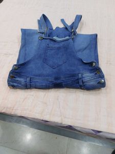 Classic Blue Denim Overalls