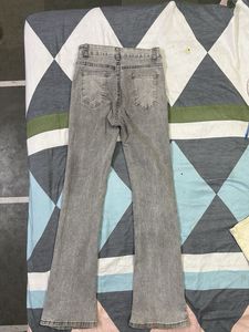 Grey bootcut Jeans