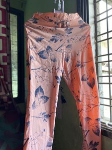Peach Women Partywear Three Piece Set. Used Only Once💕| Bust :24 Inch | Waist : 28 Inch |