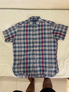 Rare Vintage Ralph Lauren Plaid Button-Up Shirt
