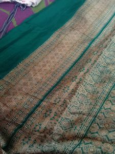 Peacock Colour Saree