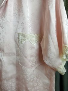 Women's Pink Floral Pajama Top