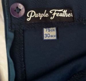 Classic Navy Blue Pencil Skirt