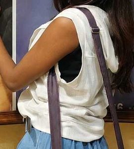 Sleeveless Hoodie Top
