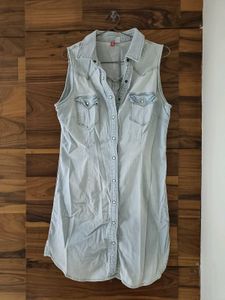 Denim Shirt Dress