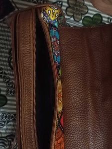 Boho Print Backpack with Tassel