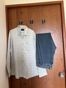 Men's Casual Shirt and Jeans