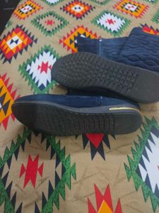 Stylish Navy Blue Women's Boots
