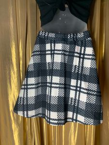 Stylish Plaid Mini Skirt
