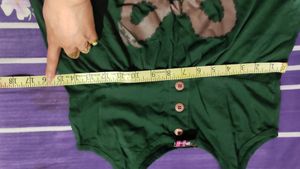 Green Sleeveless Summer top