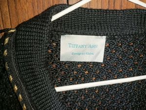 Chic Black Knit Jacket