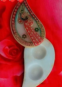 (Marble Kumkum Box