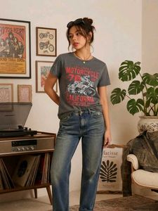 Vintage Motorcycle Graphic T-Shirt