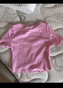 H&amp;M Top Pink Size 34 &amp; SASSAFRAS Jeans 30