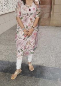 Floral Print Kaftan with inner