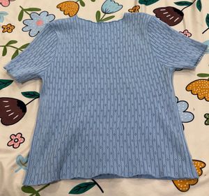 knitted Crop Top