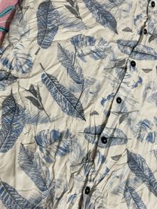 Leaf Print Shirt