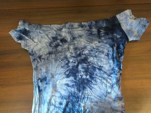 Tie-Dye Mini Bodycon Dress (S)
