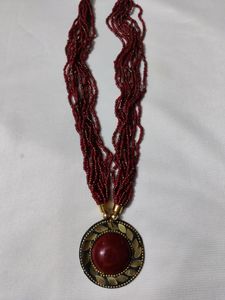 Trendy Beads Necklace (Pack Of 2)