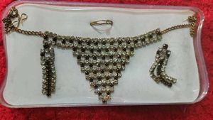 Stunning Rhinestone Jewelry Set with Ring