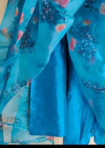 Organza Kurta Set