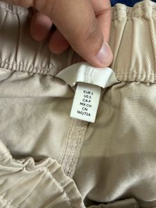 Casual Beige Shorts