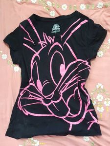 Black Bugs Bunny Graphic T-Shirt