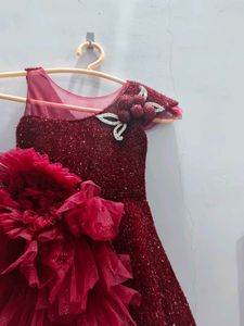 Stunning Ruffled Gown