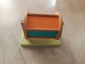 Montessori Drum Educational Spining Rainbow Wheel