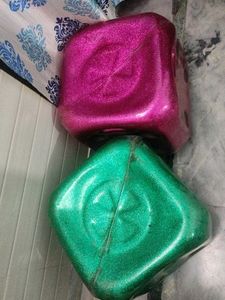 set of 2-Dice Stool for Living Room
