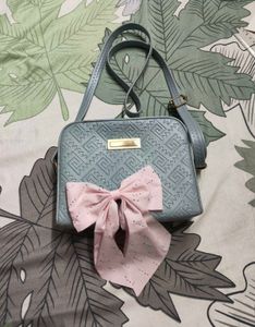 Blue Crossbody Sling Bag