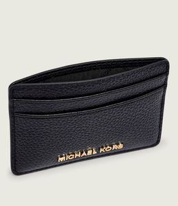 Authentic Michael Kors Black Leather Card Holder