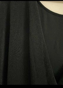 Black Wrap Top