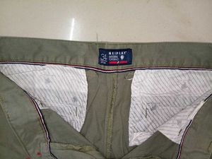 Men's Khaki Chinos of Netplay brand
