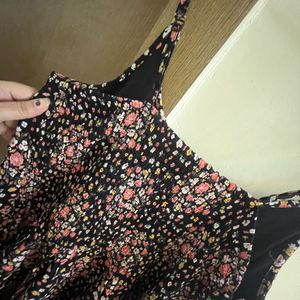 Chic Floral Mini Dress