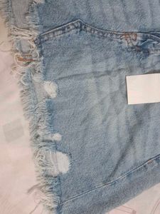 H n M denim skirt