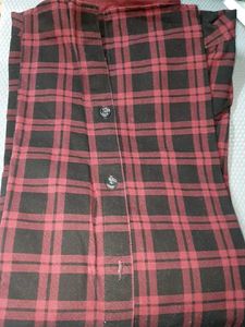 Classic Red &amp; Black Plaid Shirt