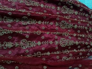 Exquisite Red Embroidered Lehenga Choli