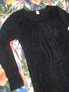 Black Long Sleeve Top
