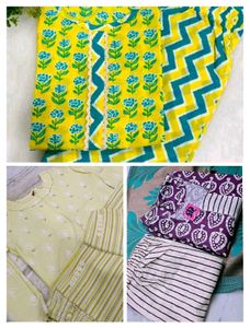 combo of 3 Kurta Sets for Women