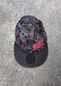 Cool Skull Print Snapback Hat 🧢