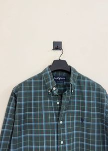 Ralph Lauren Plaid Button-Down Shirt