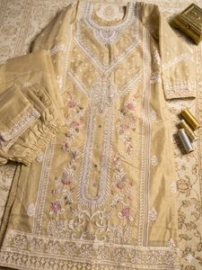 Elegant Embroidered Kurta Set with Dupatta
