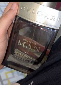 Bvlgari Man Wood Essence Perfume empty
