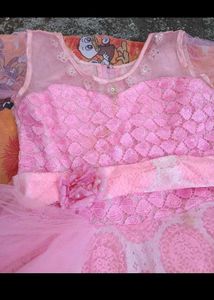 Pink Tulle Party Dress