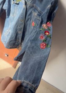Embroidered Denim Jacket
